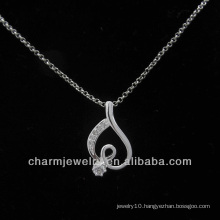 Hot sale 925 Silver plated Fashion Heart Pendant PSS-002